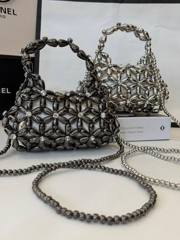 BAG FLOWER - PRATA