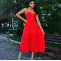Vestido Midi Feminino