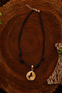 COLAR CABRESTO PRETO - COLAR