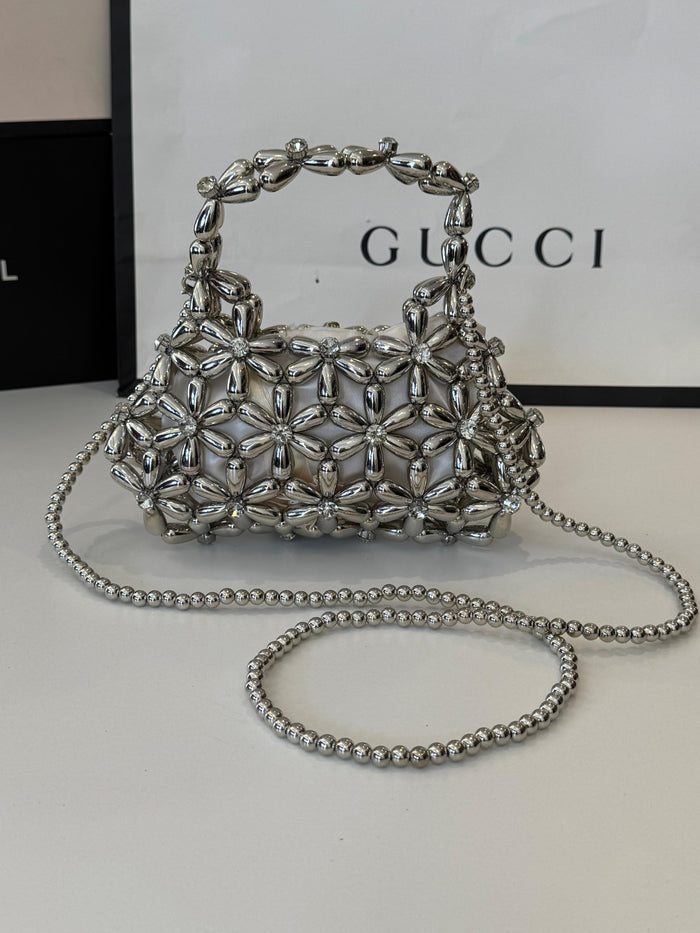 BAG FLOWER - PRATA