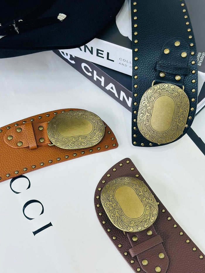 MAX CINTO COLORADO CARAMELO - CINTO MAIS LARGO