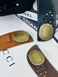 MAX CINTO COLORADO CARAMELO - CINTO MAIS LARGO