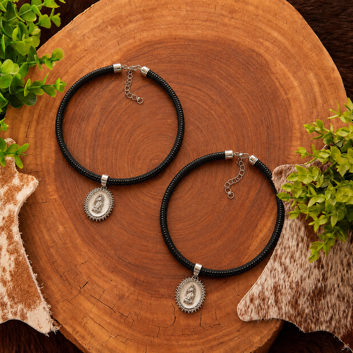 CHOKER TRINDADE BLACK - COLAR