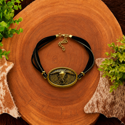 CHOKER VAQUEIRA BLACK - COLAR