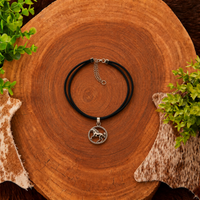 CHOKER ESPORA MARROM - COLAR