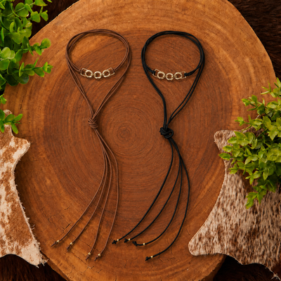 CHOKER BELLA MARROM - COLAR