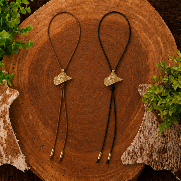 CHOKER DALLAS MARROM - COLAR