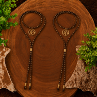 CHOKER TROIA MARROM - COLAR