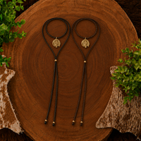 CHOKER MAYA MARROM - COLAR