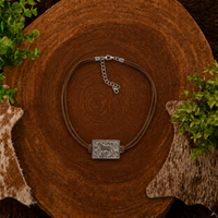CHOKER HARAS MARROM - COLAR