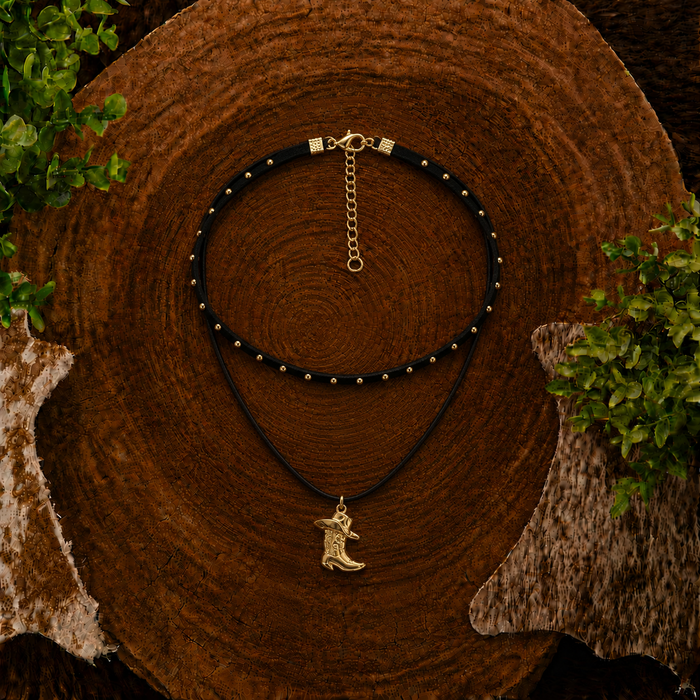 CHOKER LENDÁRIA BLACK - COLAR