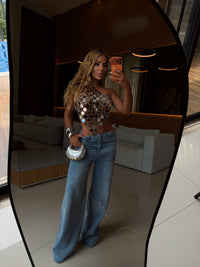 CROPPED PRATA LUXURY - ESPELHO