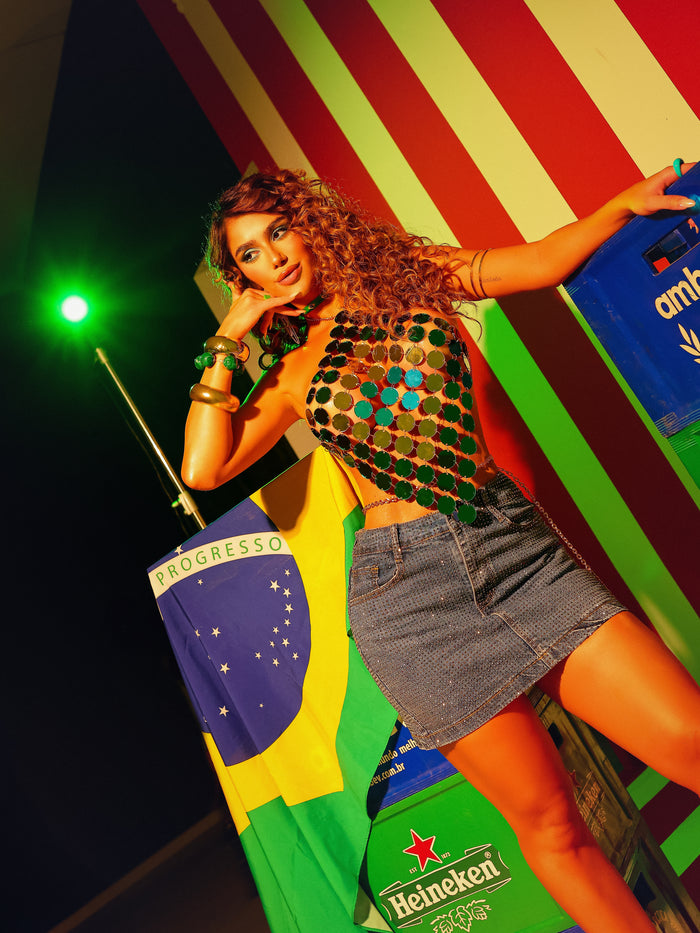 CROPPED LUXURY BRASIL- ESPELHO