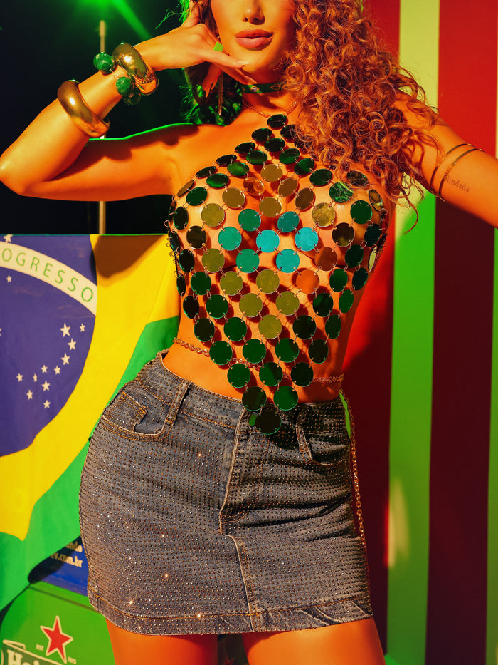 CROPPED LUXURY BRASIL- ESPELHO