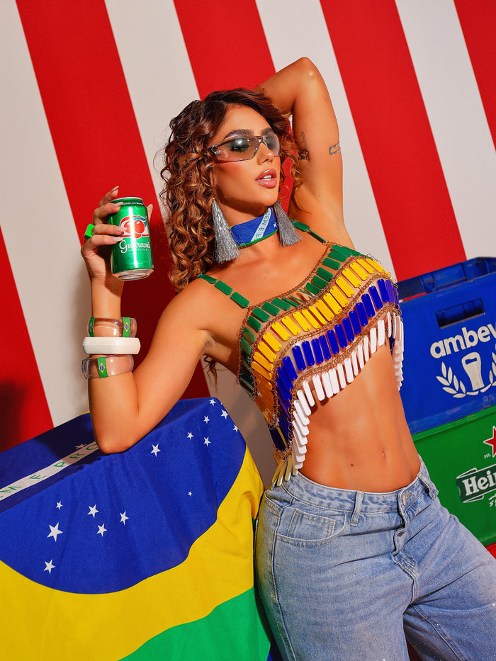 CROPPED CARIOCA - PEDRARIAS PREMIUM