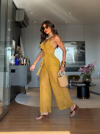MACACÃO COPACABANA GOLD - TRICOT PREMIUM