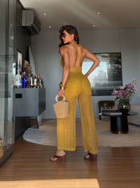 MACACÃO COPACABANA GOLD - TRICOT PREMIUM