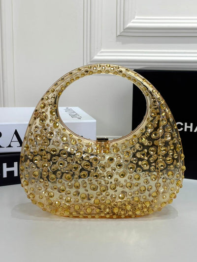 BAG SWAROVSKI GOLD