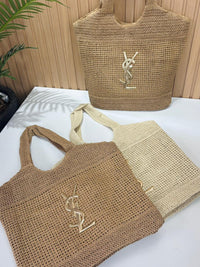 BOLSA YVES PALHA TROPICAL