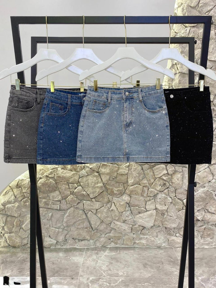 SAIA JEANS CLARO LUXURY CRAVEJADA