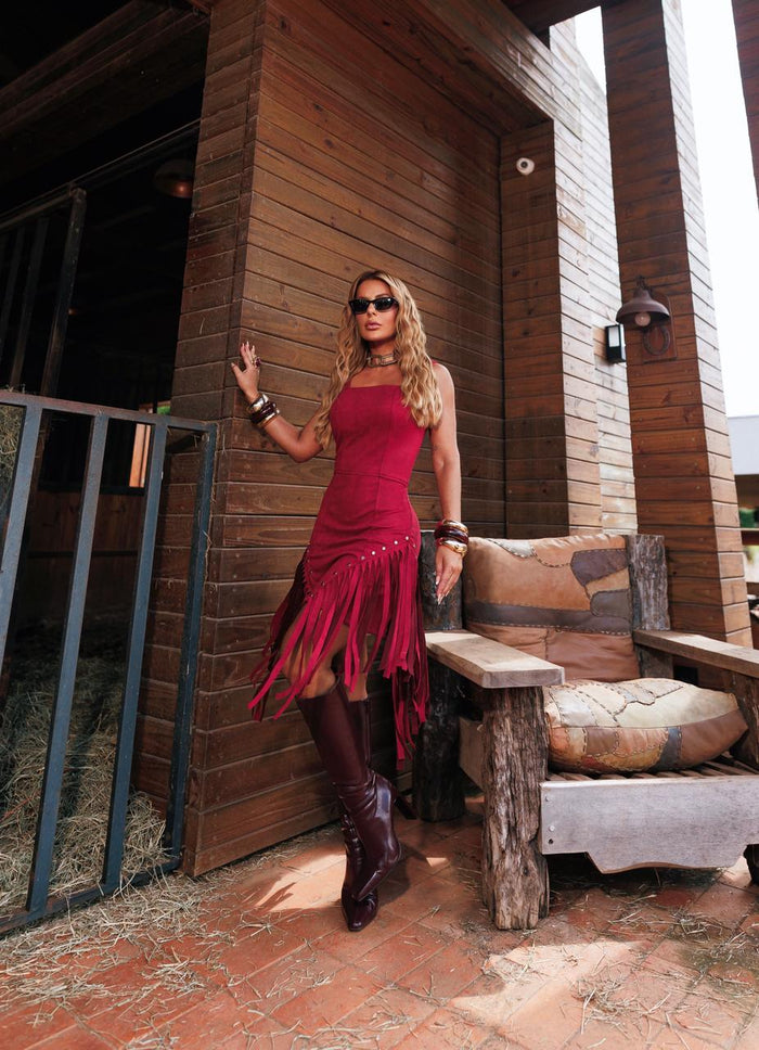 VESTIDO MONTANA CHERRY