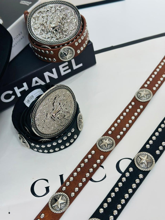 CINTO ESTRELA COUNTRY MARROM