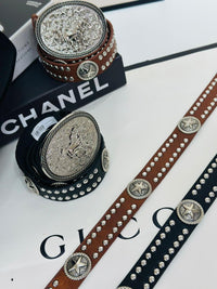 CINTO ESTRELA COUNTRY MARROM