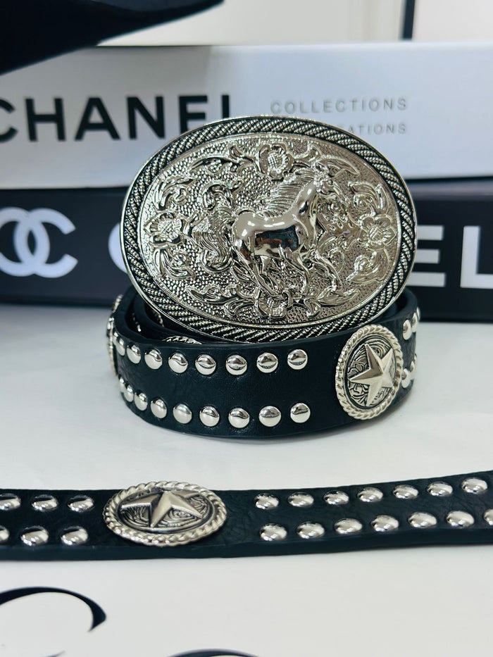 CINTO ESTRELA COUNTRY MARROM