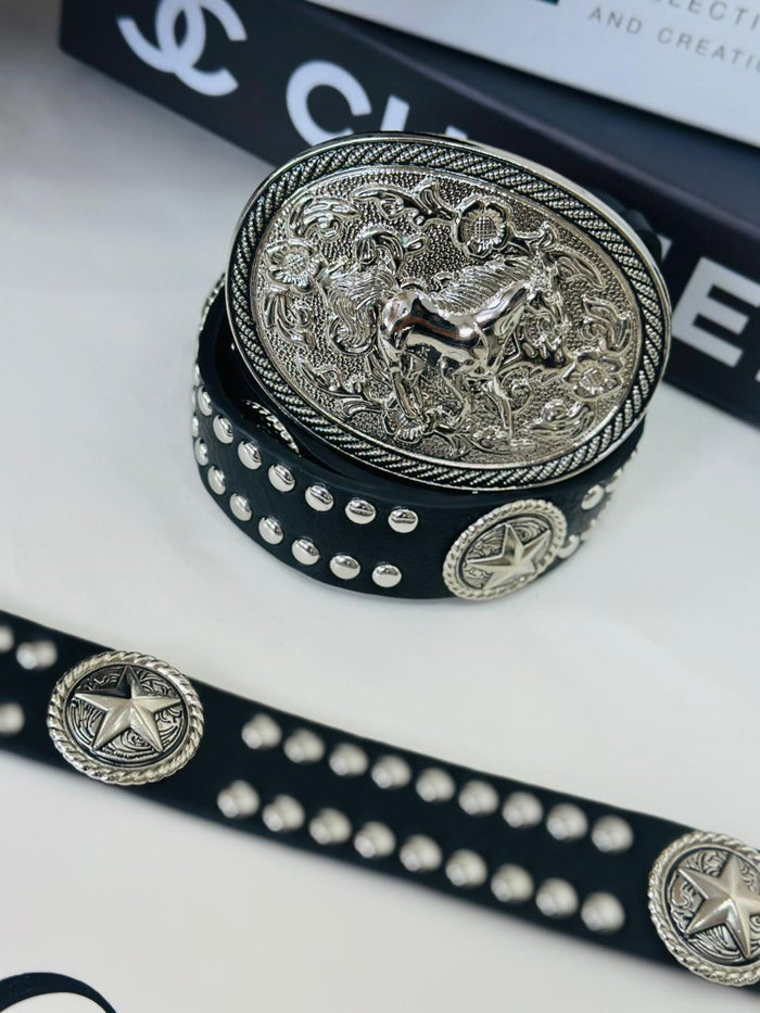 CINTO ESTRELA COUNTRY MARROM