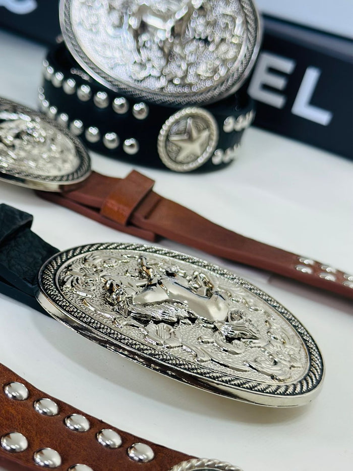 CINTO ESTRELA COUNTRY MARROM