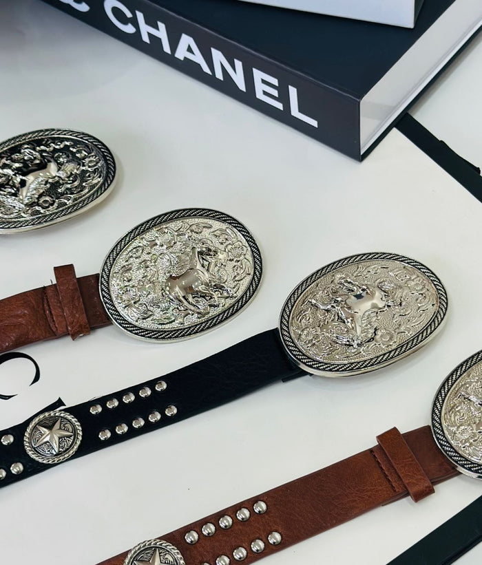 CINTO ESTRELA COUNTRY MARROM