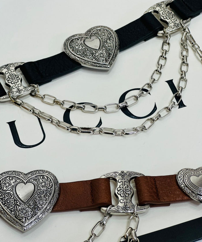 CINTO HEART WEST - BLACK