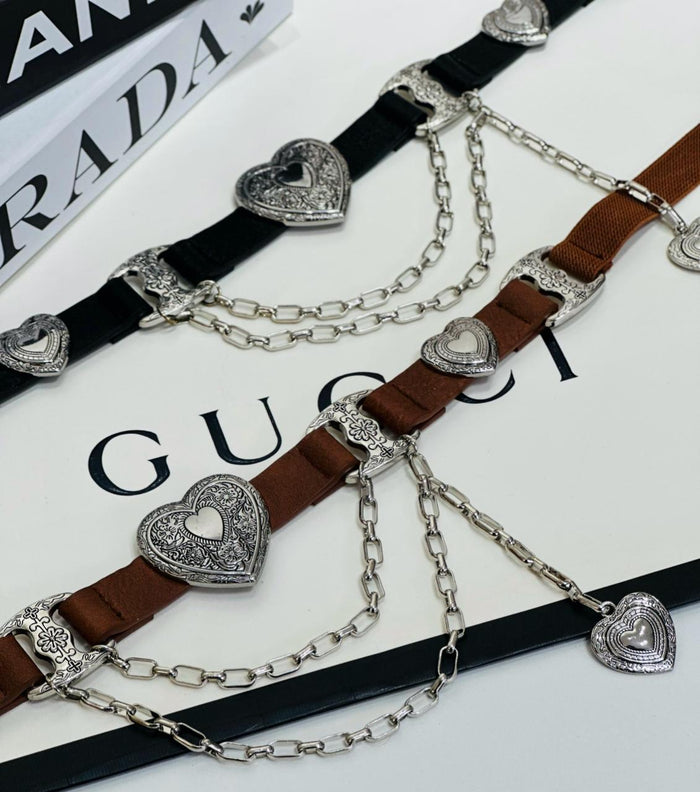CINTO HEART WEST - BLACK