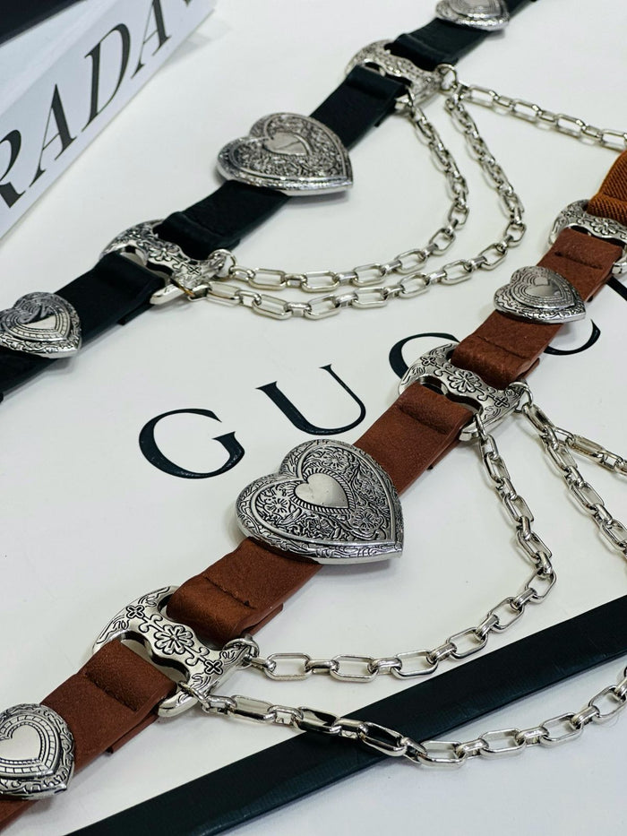 CINTO HEART WEST - BLACK
