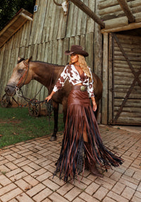 CAMISA RANCH CAMEL - SOMENTE CAMISA