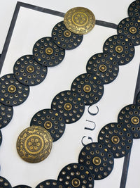 MAX CINTO BOHO WEST - BLACK