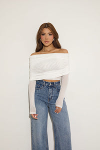 CALÇA JEANS ESCURO CRYSTAL - CRAVEJADA