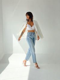 TOP CROPPED BELLA -  PEÇA PROMOCIONAL SEM TROCA