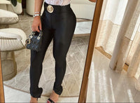 CALÇA PRADA LION  |  ACOMPANHA CINTO FIVELA METAL