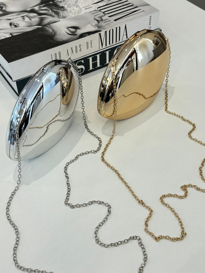 BOLSA METÁLICA SECRET - PRATA