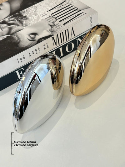 BOLSA METÁLICA SECRET - PRATA