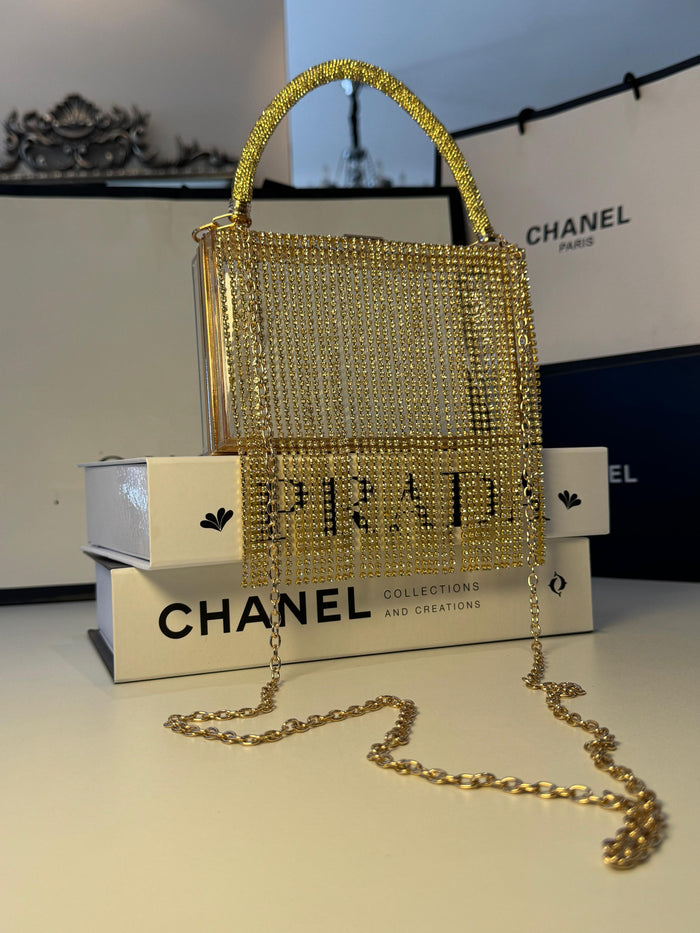 BOLSA POP STAR - DOURADO