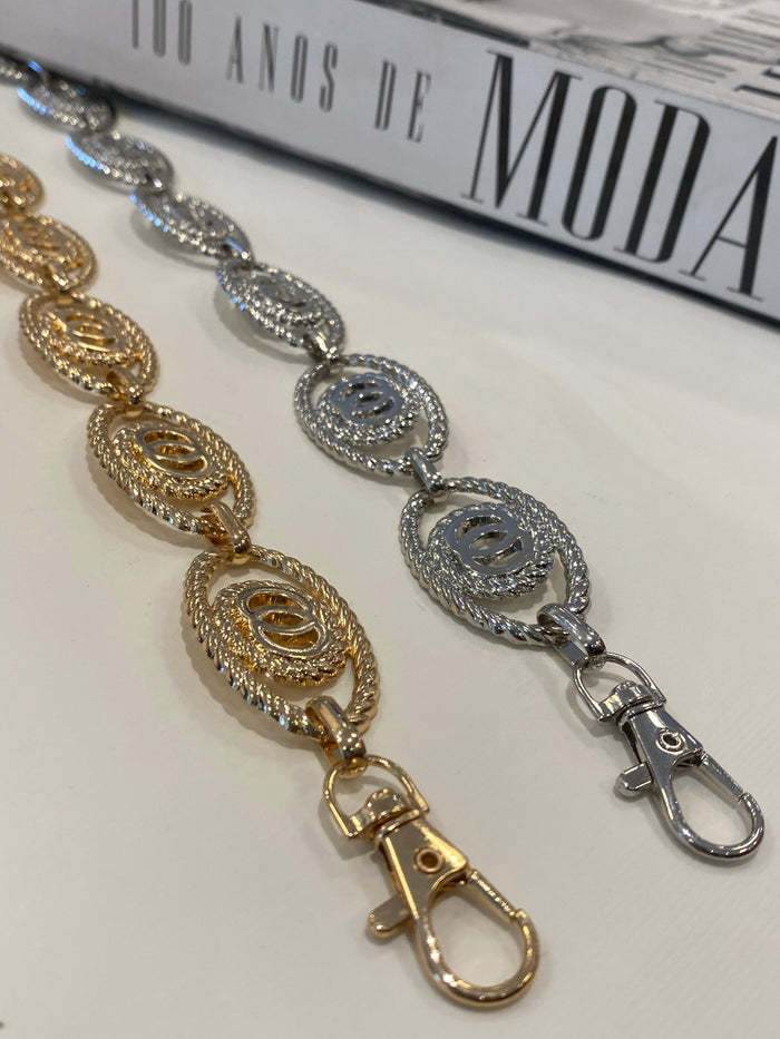 CINTO CORRENTE CHARME - PRATA