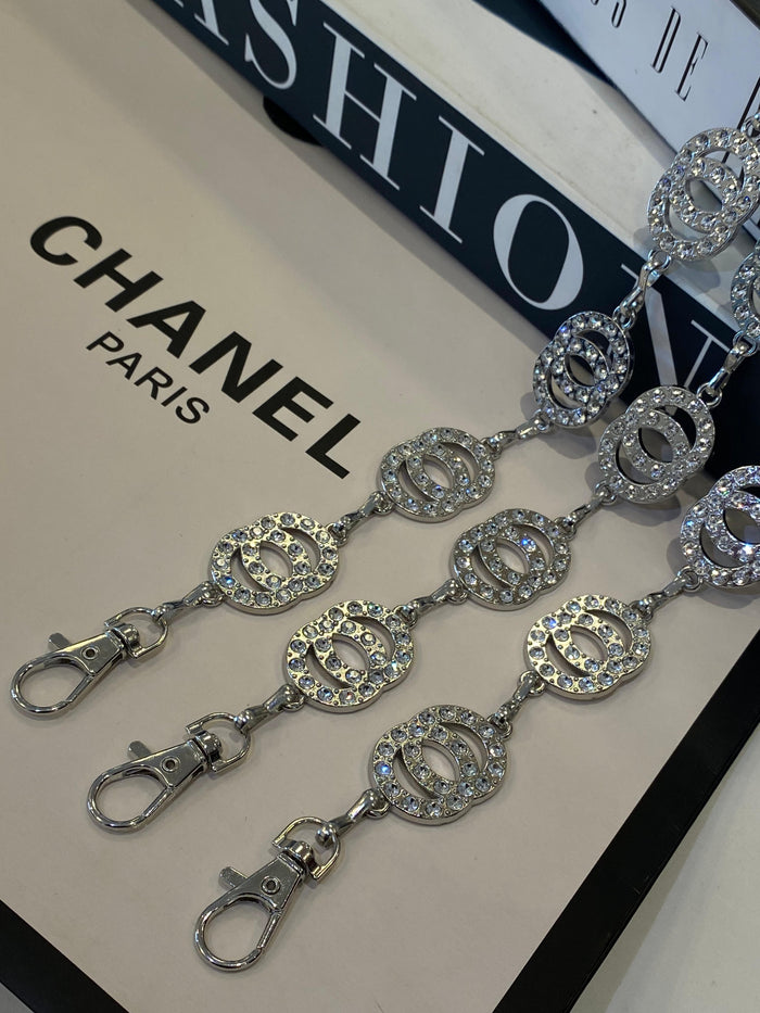 CINTO CORRENTE CRISTAL - PRATA