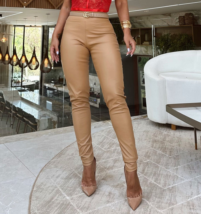 CALÇA COURINO SKINNY NUDE