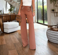 CALÇA PANTALONA MAG MARROM
