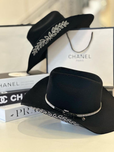 CHAPÉU WESTERN PRETO