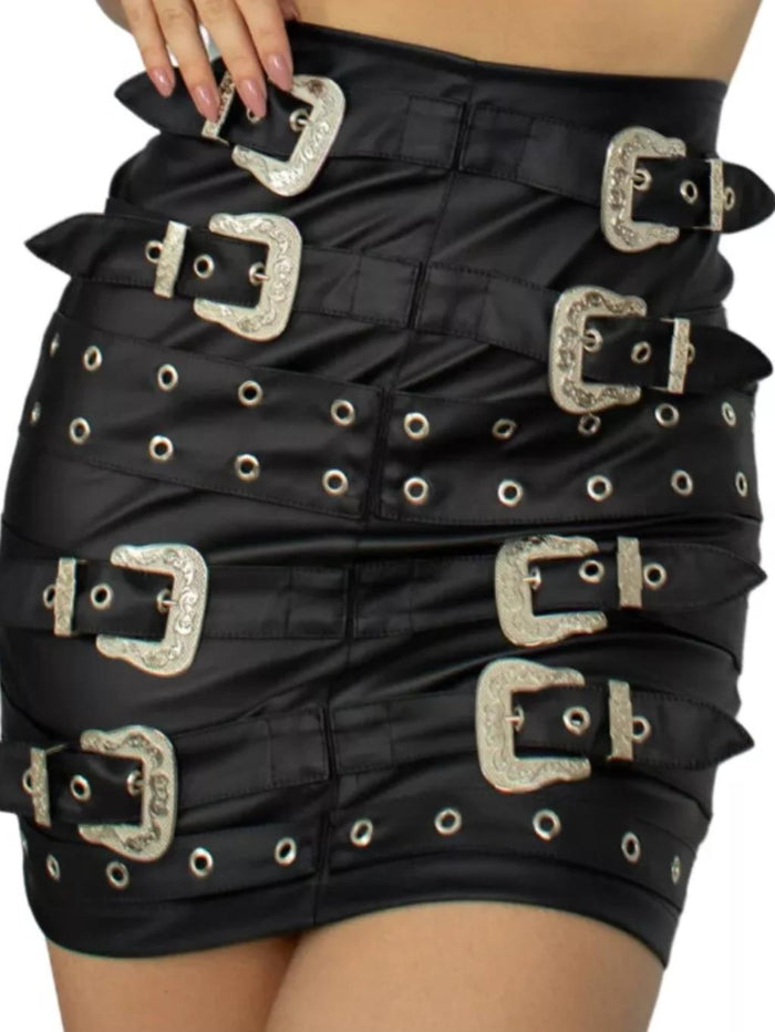 CONJUNTO THAYS - SAIA E CROPPED PEÇA PROMOCIONAL SEM TROCA