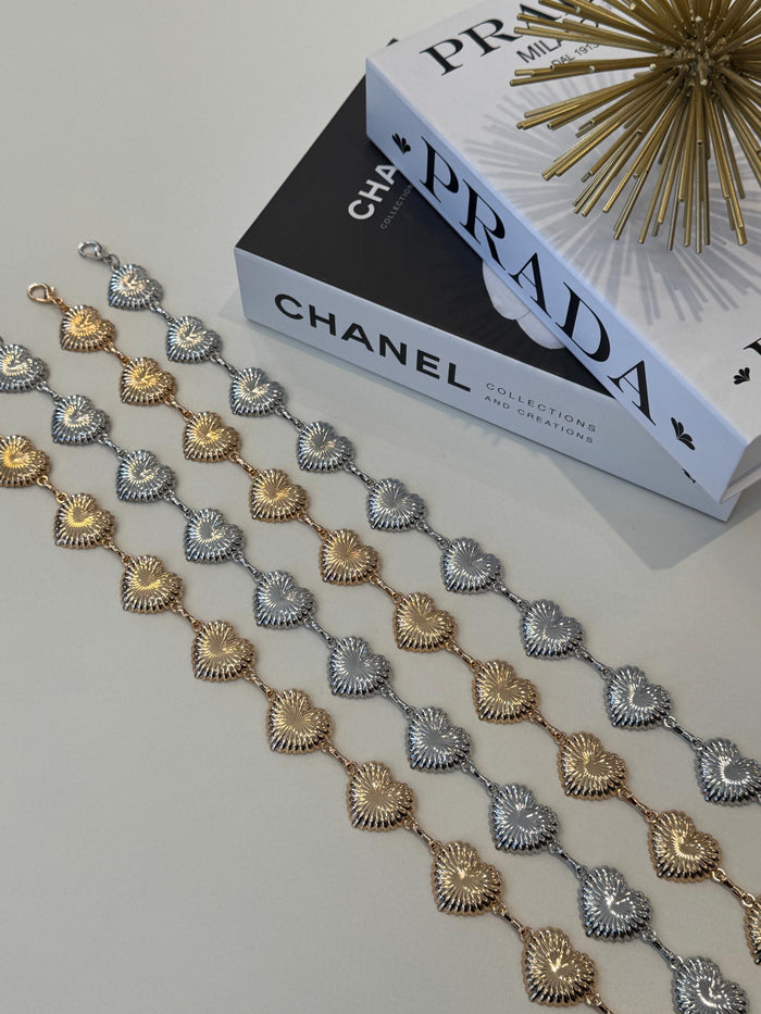 CINTO CANDY HEART - DOURADO