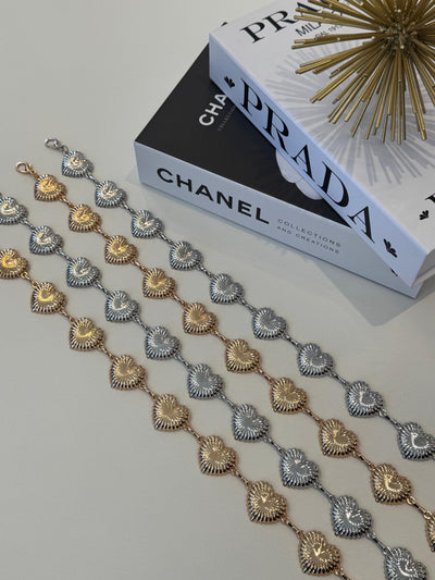 CINTO CANDY HEART - DOURADO